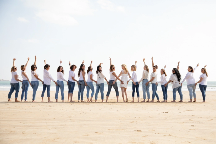 copines et la future mariée