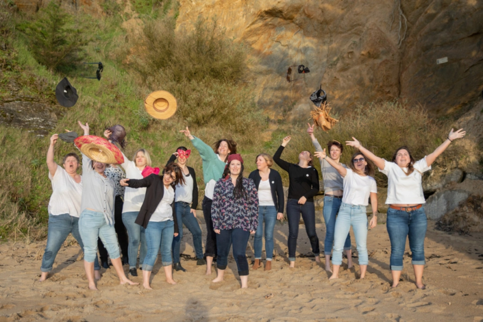 copines et la future mariée